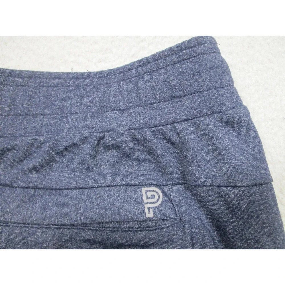 Public Rec Pants Mens 36x30 Blue‎ Knit Joggers Sweatpants Stretch Zip Pockets